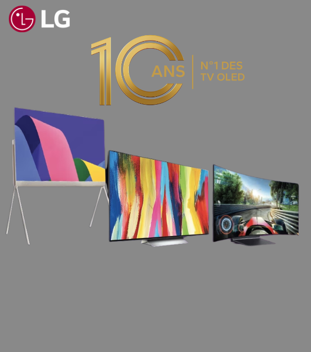LG fête les 10 ans de sa technologie Oled